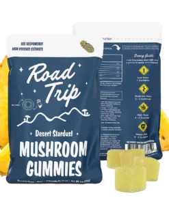 Experience the tropical flavor of Stardust Mushroom Pineapple Gummies—natural, vegan edibles crafted to boost mood, clarity, and focus. Perfect for daily wellness.