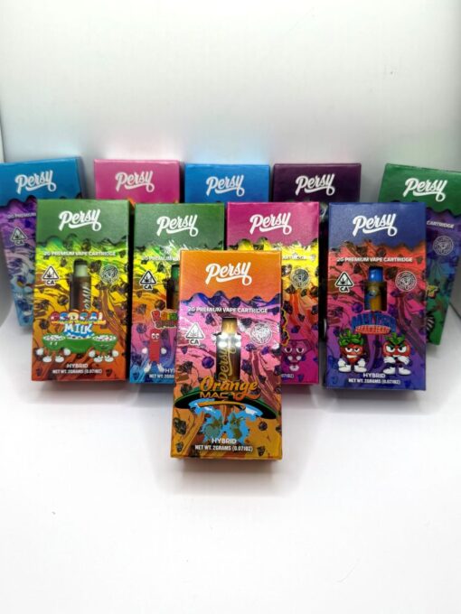 Screw Tops Persy Cartridge delivers solventless live rosin, double-capacity vaping, pure terpene flavor, and smooth hits with 510-thread compatibility and premium hardware