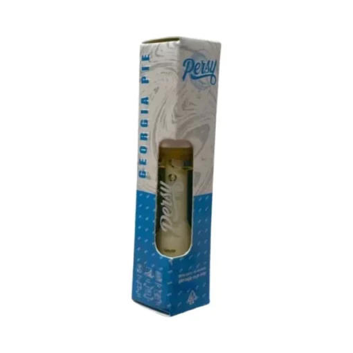 Georgia Pie Persy Diamonds Cart by 710 Labs features 1g of solventless live rosin, rich dessert-like flavor, hybrid effects, and premium 510-compatible vape performance.
