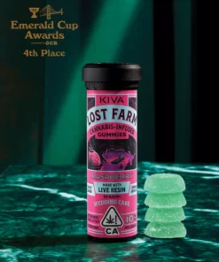 Experience the perfect balance of flavor and effect with 10mg Raspberry x Wedding Cake Live Resin Gummies. Crafted with premium extracts