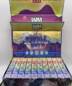 Get the 10-pack WholeMelt Bubble Bath V5 Disposable pens with smooth hits and creamy flavor — perfect for beginners and vape enthusiasts