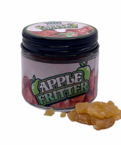 Experience the rich, dessert-inspired flavor of WholeMelt Apple Fritters hash rosin. Solventless extraction ensures purity and potency in every dab