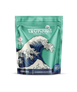 Tsunami Ozark Dew Gummies feature a refreshing citrus-inspired flavor with a smooth chew and a balanced 1000 MG infusion.